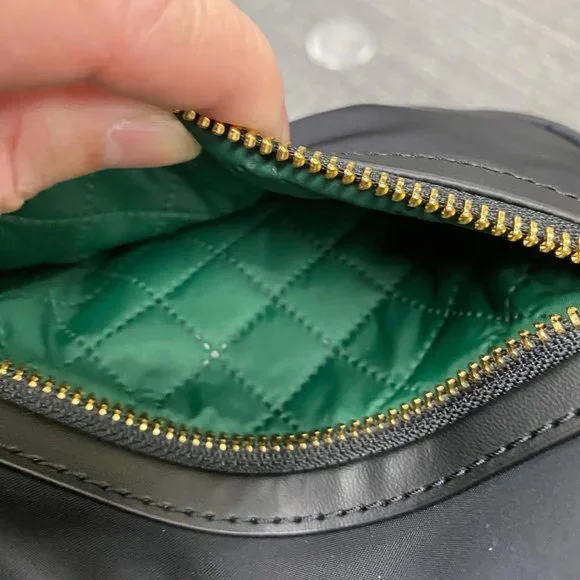 Tory Burch Women's Black Perry Leather Belt Bag - Picture 10 of 11